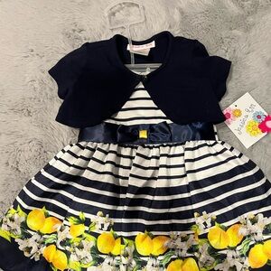 NWT Jessica Ann 12 month 3-piece Dress